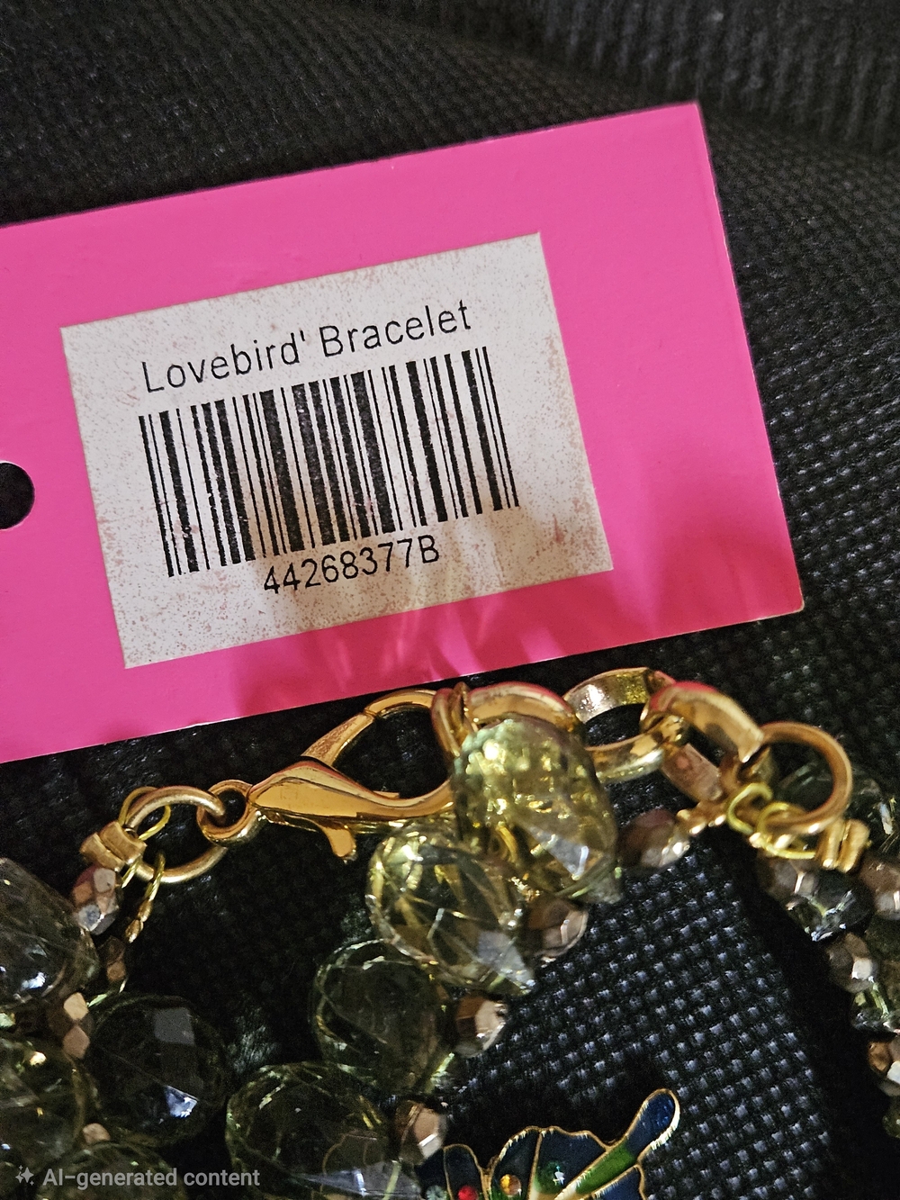 Sassy Jones - Lovebird Braclet & Earings Set - Picture 4 of 5